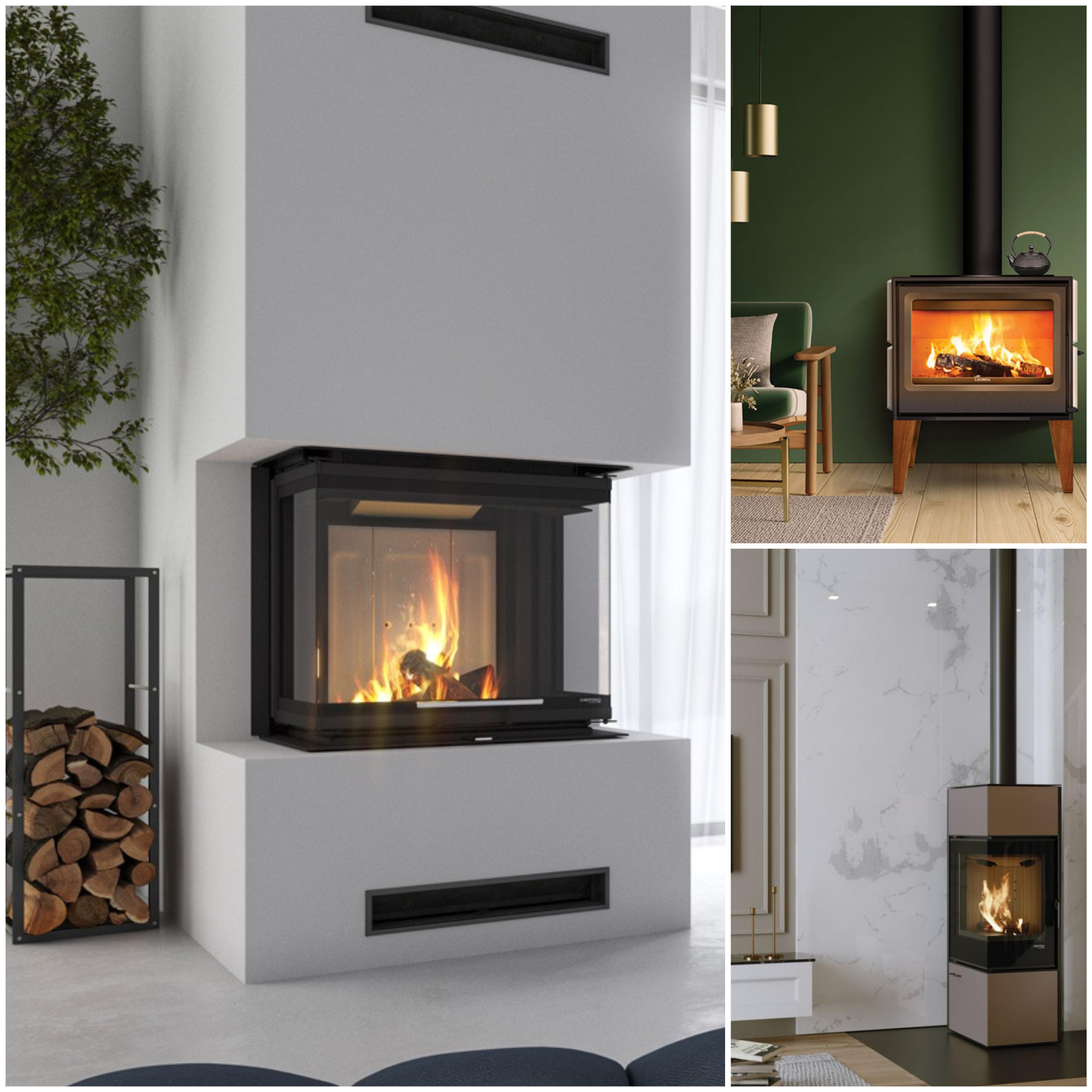 Seminee si sobe pe lemne