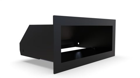 Grila neagra tunel 90x250x130