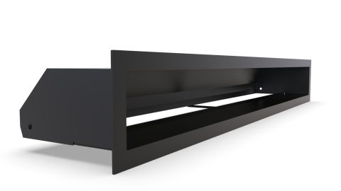 Grila neagra 90x650 Luft 120