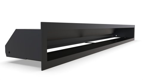 Grila neagra 90x810 Luft 120