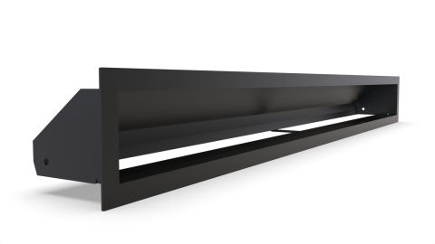 Grila neagra 90x810 Luft 80