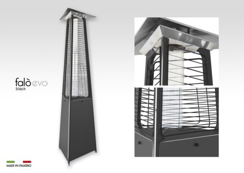 Incalzitor terasa Falo EVO Black