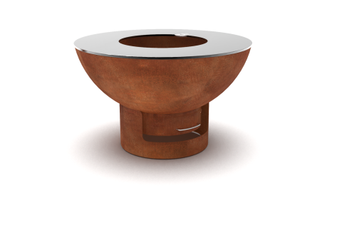 fiQ L cu picior M corten