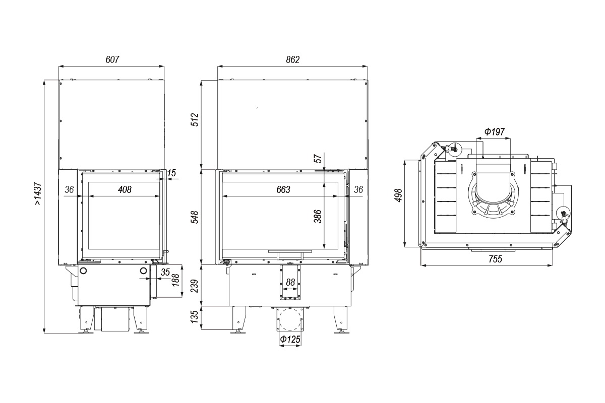 Semineu Prima SM BL G - imagine 3