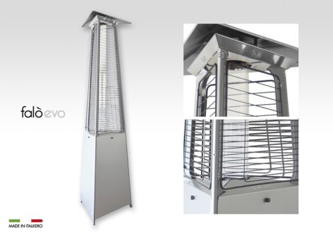 Incalzitor terasa Falo EVO Silver